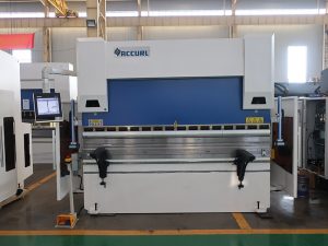 Kina gjord hydraulisk CNC pressbroms rostfritt stål plåtböjningsmaskin