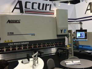 Accurl deltog i Chicago Machine Tool och Industrial Automation Exhibition i 2016