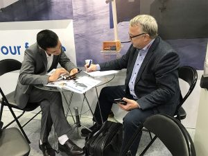 Accurl deltog i Hannover International Machine Tool Exhibition i Tyskland 2017