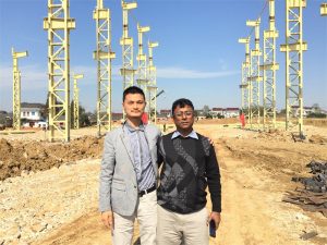 Bangladeshskunder kommer att besöka den nya fabriken vi bygger