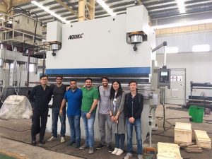 Brasilien Kunder Besök Fabriker och Köp Press Bromsmaskiner