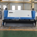 Hydraulisk guillotinskärmaskin 3200mm x 8mm med pneumatiskt materialstöd