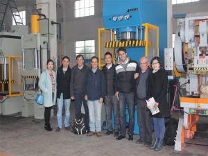 Peru delegation kom att besöka våra fabriker och köpa maskiner